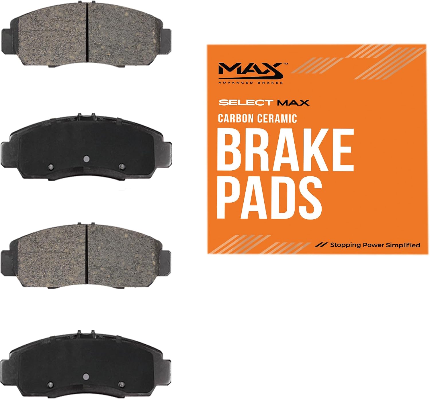 2019-2023 Volvo XC40 Front Ceramic Brake Pads - Max Advanced Brakes