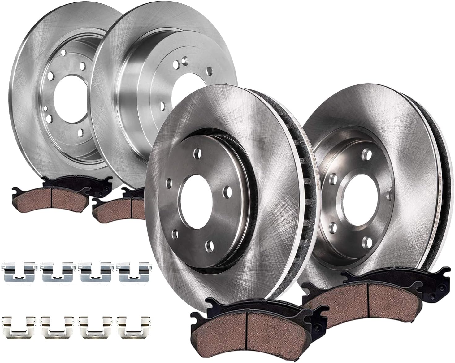 2017-2022 Kia Sportage Front and Rear Brake Kit - Detroit Axle