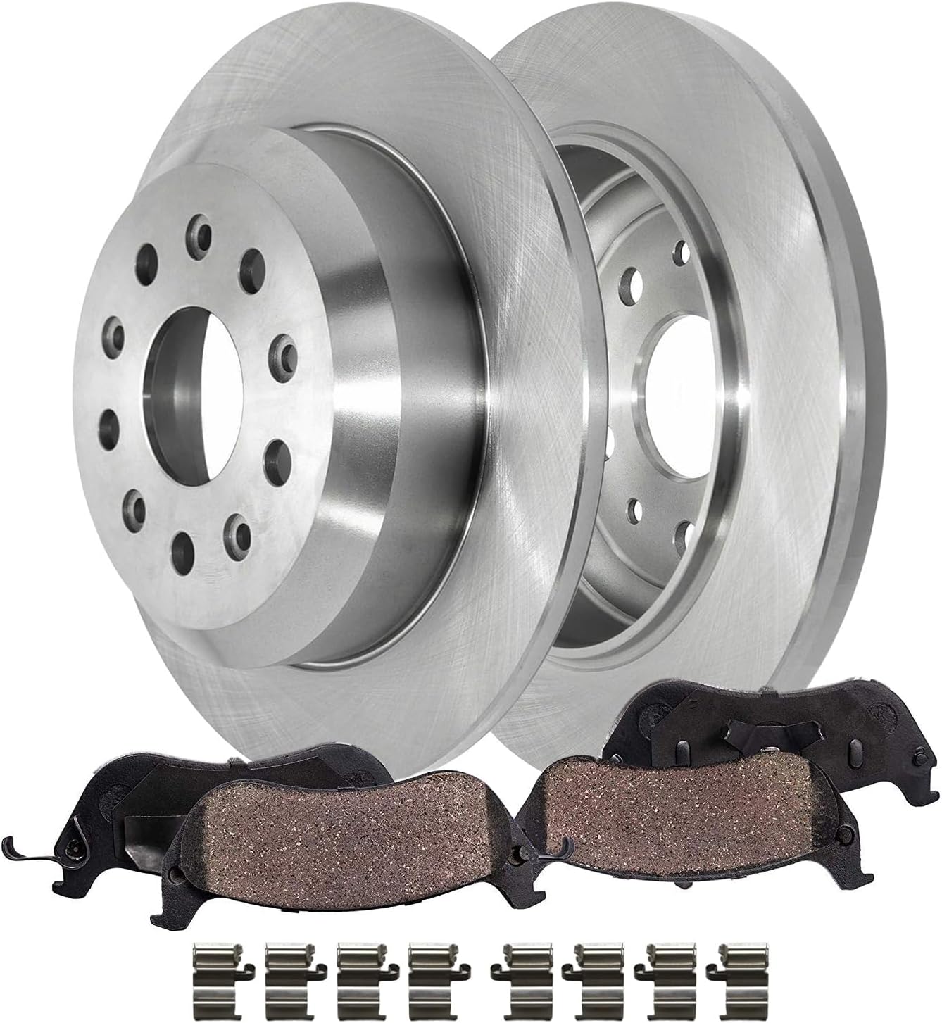2018-2023 Jeep Wrangler (Standard Brakes) Rear Brake Kit - Detroit Axle