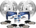 2003-2005 Infiniti G35 Front & Rear Brake Kit - Detroit Axle