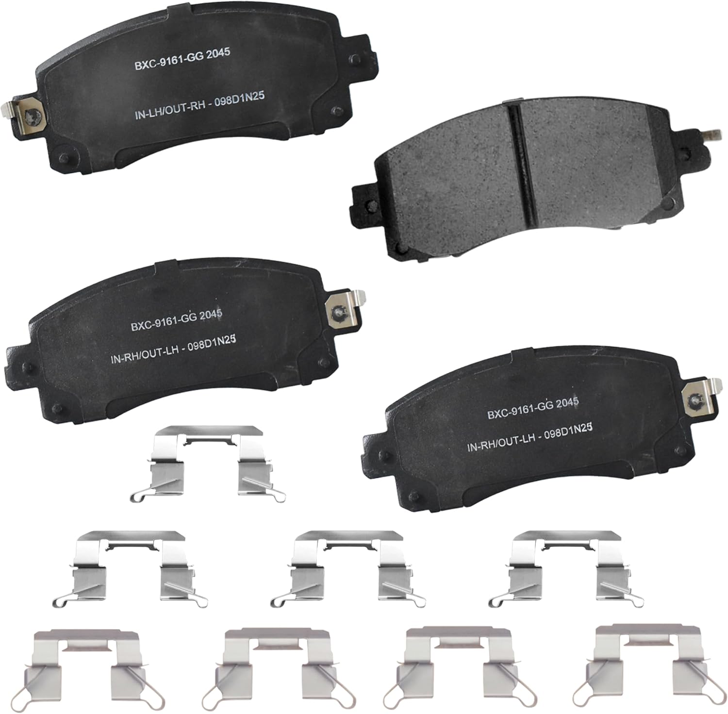 2019-2023 Subaru Forester Front Ceramic Brake Pads - Bendix