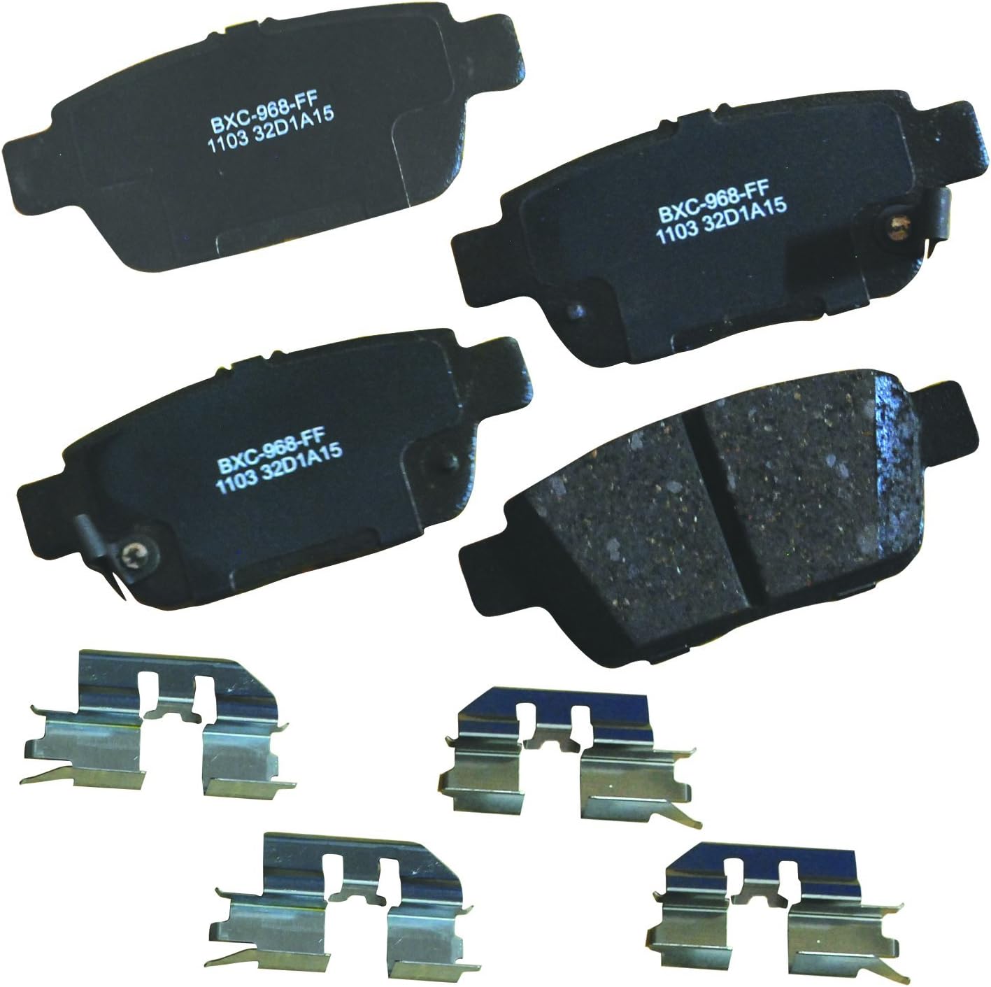 2006-2014 Honda Ridgeline Rear Ceramic Brake Pads - Bendix