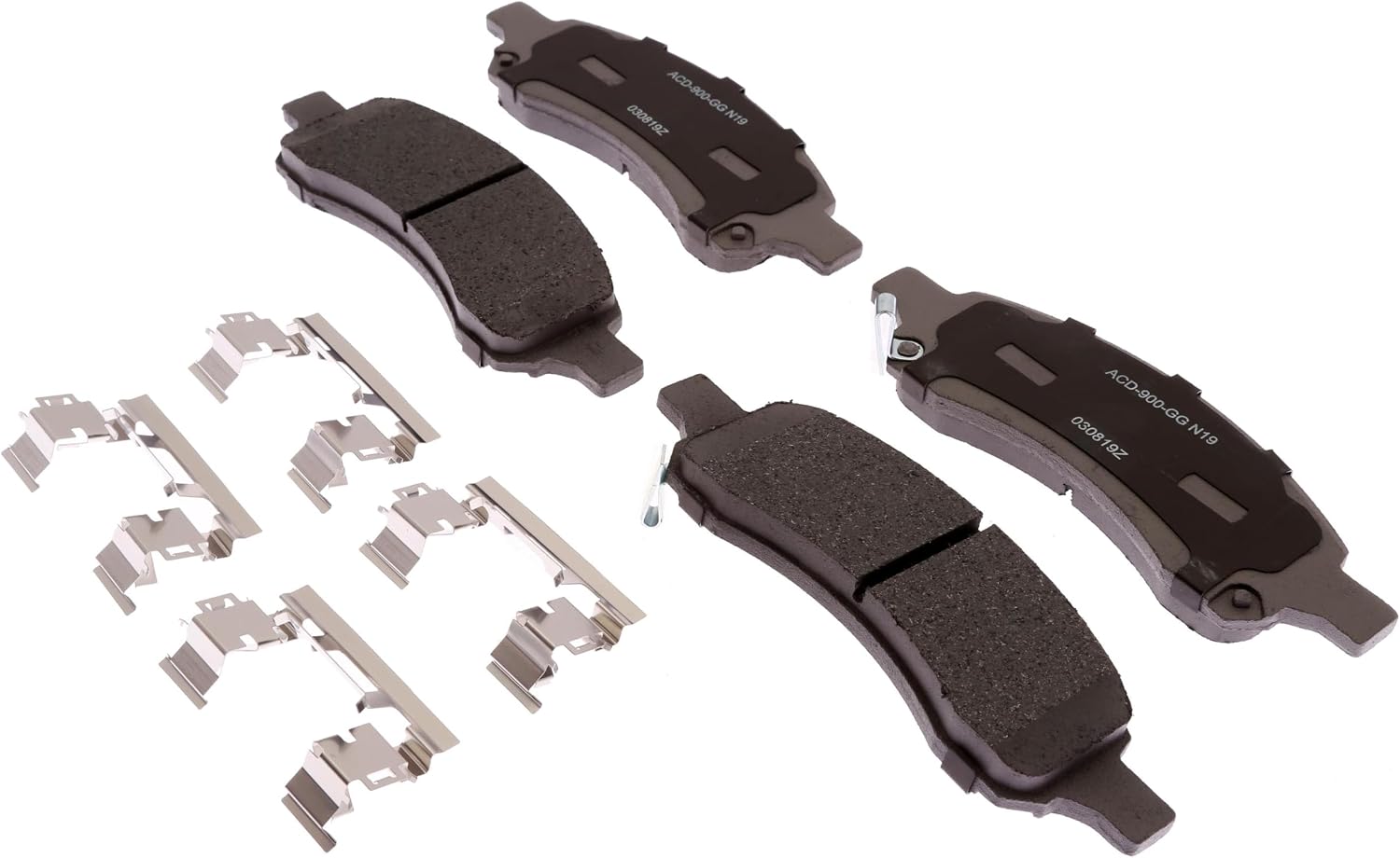 2007-2016 GMC Acadia Buick Enclave Chevy Traverse Front Ceramic Brake Pads - ACDelco