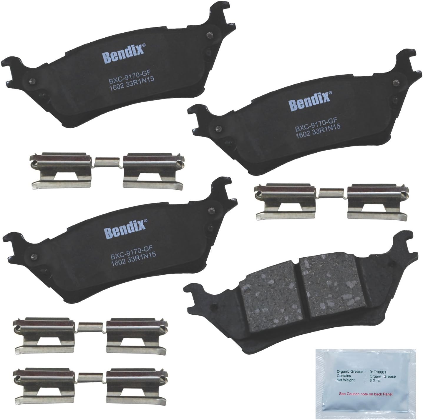 2015-2020 F-150 Rear Ceramic Brake Pads - Bendix Priority1
