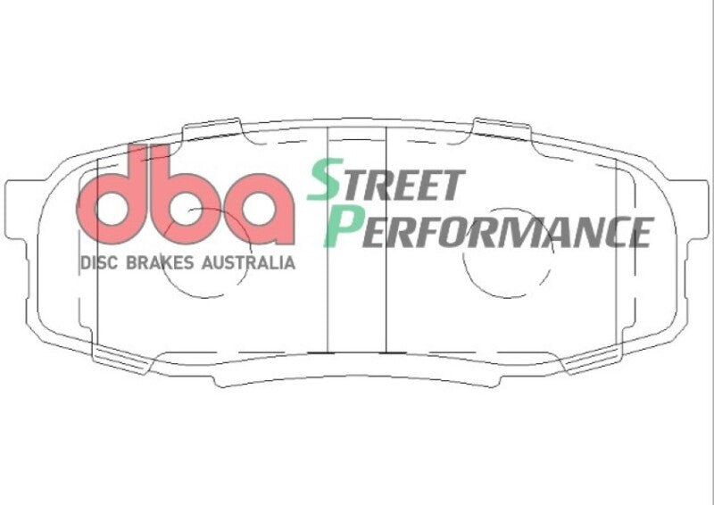 DBA SP Performance Rear Brake Pads DB1857SP - 2008-2019 Lexus LX570