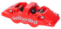 Wilwood AERO6-DS 120-14442-RD Caliper Red - 1.62/1.12/1.12in Bore, Dust Seal, Right Hand