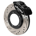 Wilwood Powerlite Front Brake Kit 140-16946-D - Drilled and Slotted, Black - 1969-1974 Porsche 911