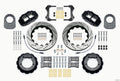 Wilwood Narrow Superlite 4R Front Big Brake Kit 14.00in Drilled Rotors with Brake Lines - 1966-1975 Ford Bronco Dana 30/44