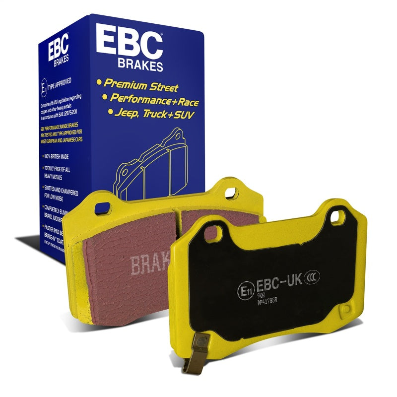 EBC Yellowstuff Rear Brake Pads Street and Track DP41788R - 2015 and newer Cadillac CTS 3.6 Twin Turbo