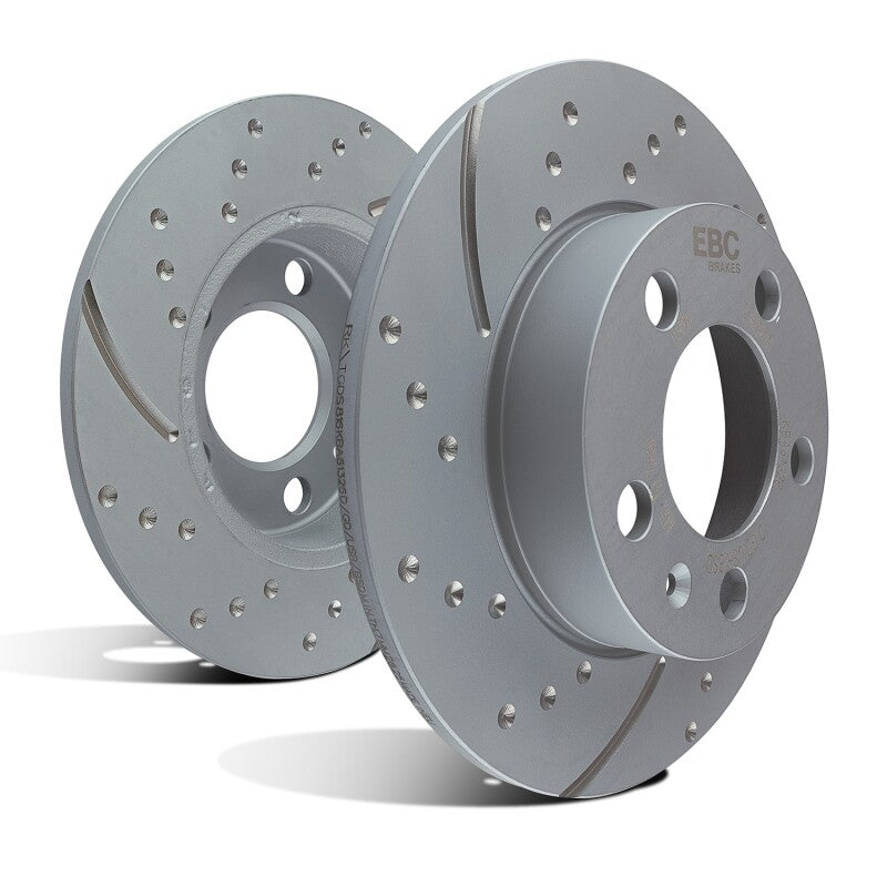 EBC GD Sport Dimpled and Slotted Rotor Set GD7575