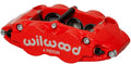 Wilwood FNSL6R Caliper 120-12002-RD Right Hand Red - 6-Piston, 1.10in Rotor