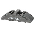 Wilwood AERO6-DM Caliper 1.75/1.62/1.62in Pistons 1.25in Rotor Right Hand Anodized - 120-16825