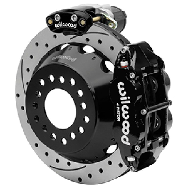 Wilwood FNSL Rear Big Brake Kit 140-16151-D - 12.88in Slotted SRP Rotor, EPB, Small Ford 2.50in Offset