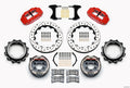 Wilwood Superlite 4R Rear Parking Brake Kit 12.88in Drilled Red - Strange Floater