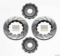 Wilwood ProMatrix Front 2-Piece Drilled and Slotted SRP Rotor Kit - 2006+ Chevrolet Corvette C6 Z06