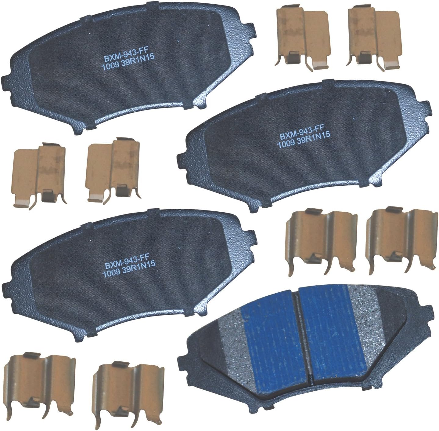 2004-2011 Mazda RX-8 Front Semi-Metallic Brake Pads - Bendix