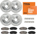 2013-2016 Dodge Dart Front and Rear Brake Kit - Max Advanced Brakes