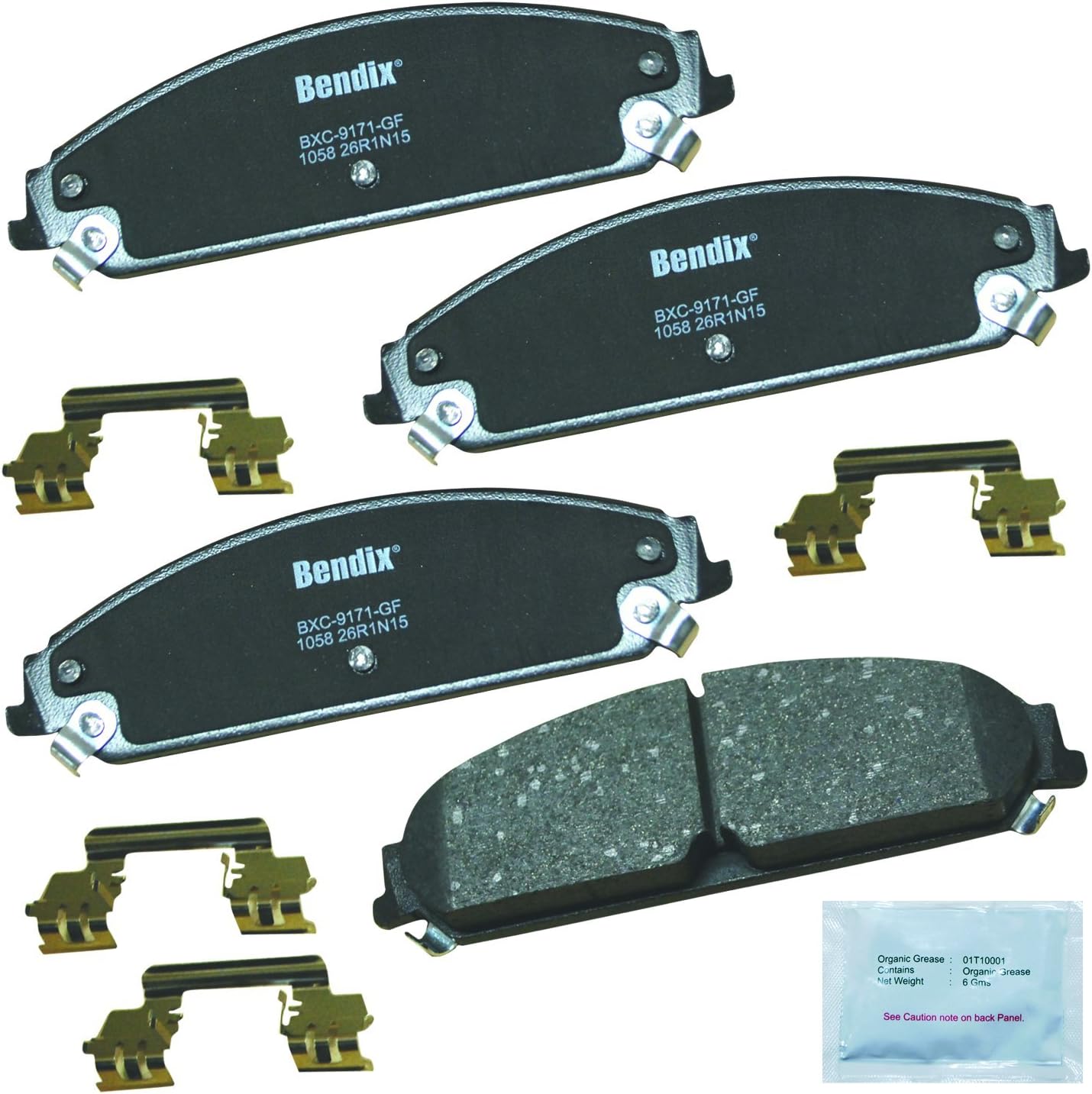 2005-2018 Chrysler 300 Front Ceramic Brake Pads - Bendix