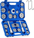 Complete Brake Job Tool Kit - Caliper Wind-Back Set, One-Man Bleeder, Piston Spreader