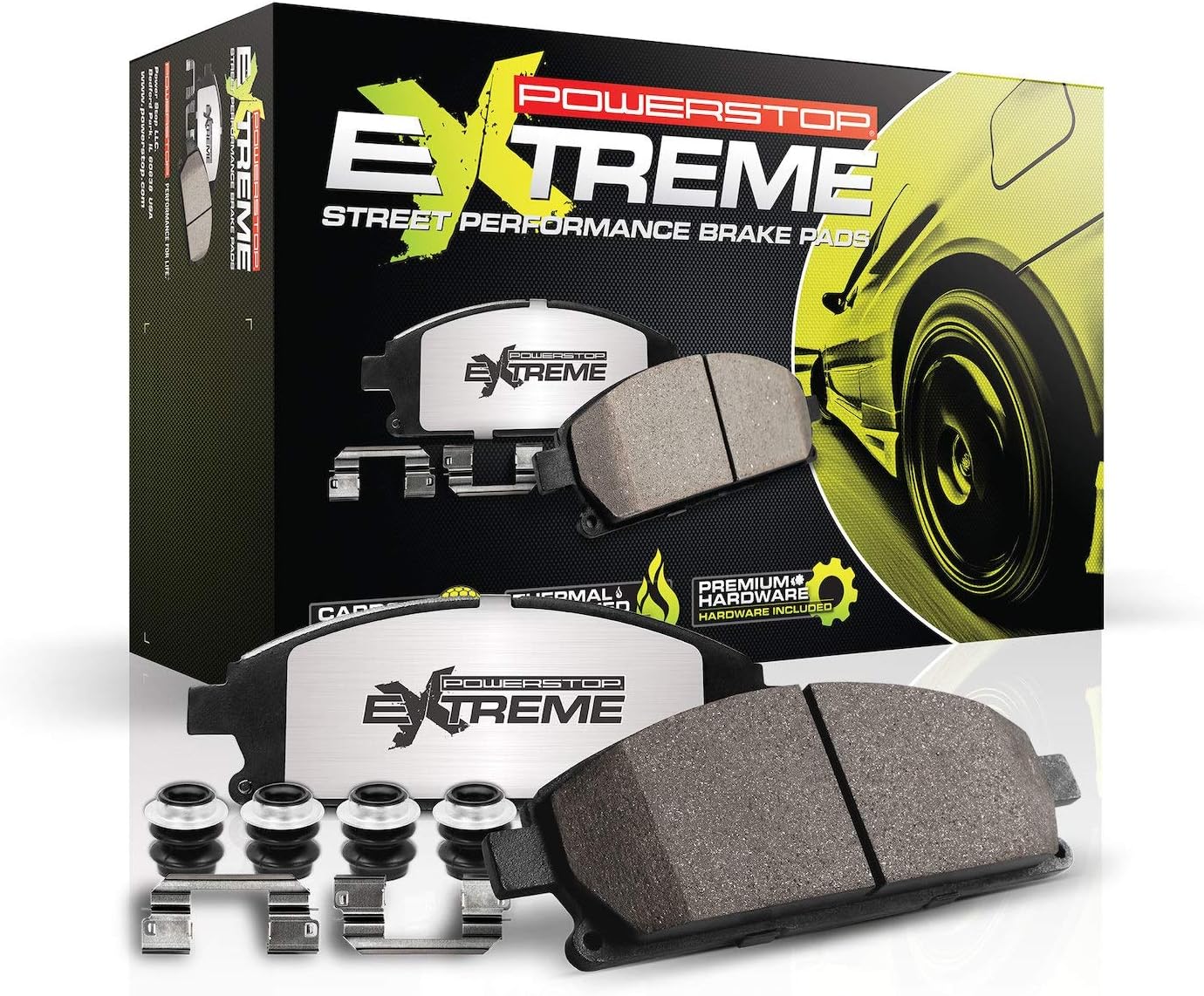 2007-2015 Audi Q7 / Porsche Cayenne Front Ceramic Brake Pads - Power Stop
