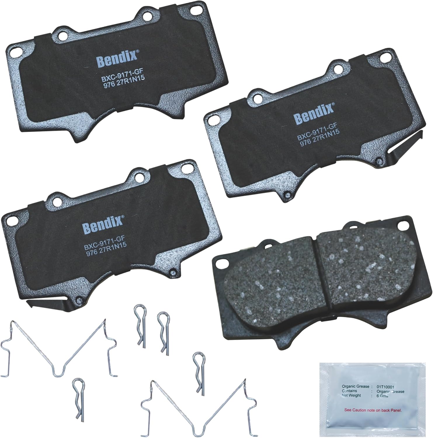 2005-2023 Toyota Tacoma / 4Runner / Tundra Front Ceramic Brake Pads - Bendix