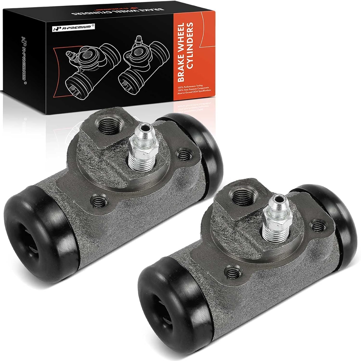 1995-2019 Toyota Tacoma Rear Drum Brake Wheel Cylinder Pair Driver and Passenger Side - A-Premium