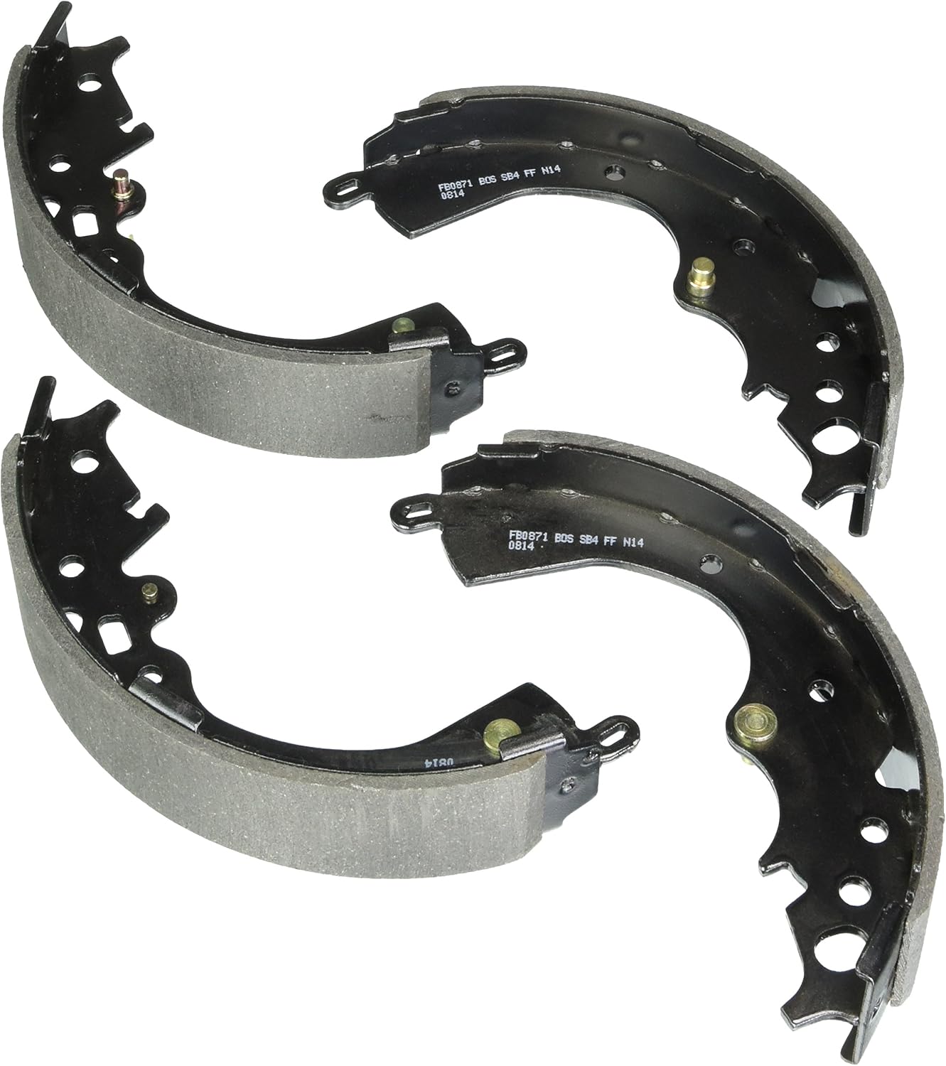 2005-2023 Toyota Tacoma Rear Drum Brake Shoe Set Blue Line - Bosch BS871