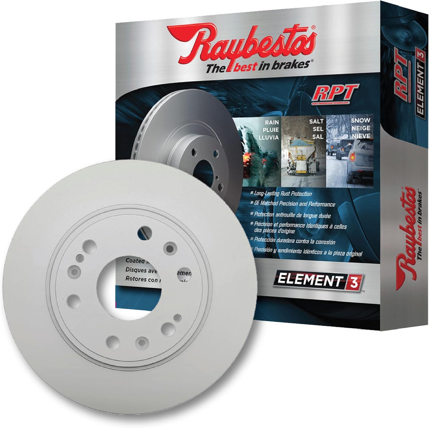 2018-2020 F-150 Rear Brake Rotor Single - Raybestos Element3 682263FZN