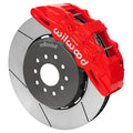 Wilwood SX6R Front Big Brake Kit 15in Slotted Rotor Red - Ford Mustang II Application