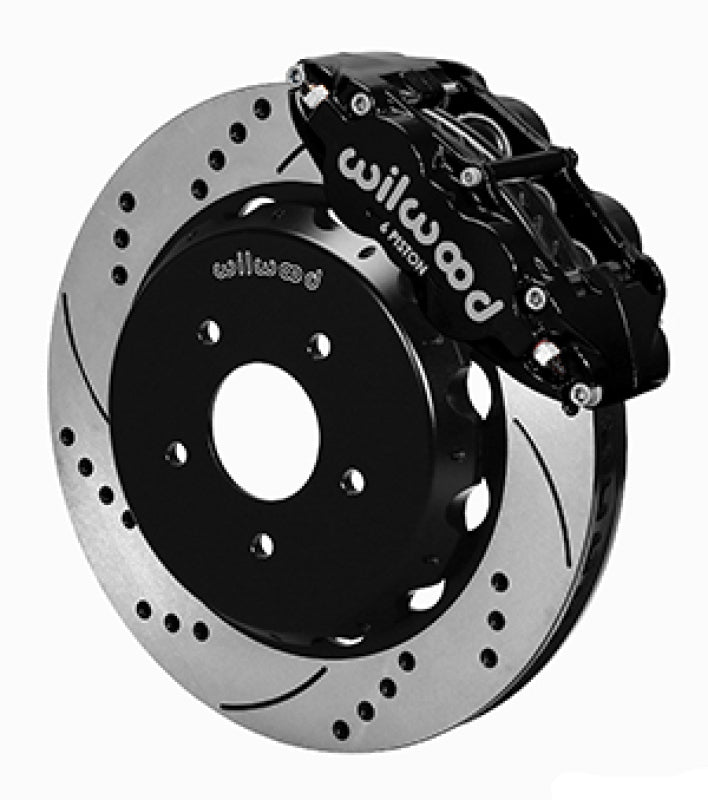 Wilwood Narrow Superlite 6R-DS Front Kit Drilled Rotors 14.00in 140-15408-D - 2004-2006 Pontiac GTO