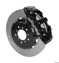 Wilwood AERO6 Front Big Brake Kit 14.00in Rotors Black w/Lines - 2000-2006 BMW M3 E46