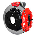 Wilwood Superlite Rear Electronic Parking Brake Big Brake Kit 12.88in Rotor 3.25in Offset Red - 1988-1998 GM C1500