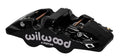 Wilwood Aero4 120-14004-BK Caliper, Black - 4-Piston, Fits 0.81in Rotor