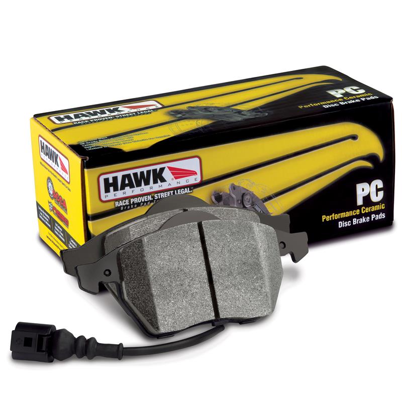 Hawk Performance Ceramic Rear Brake Pad Set HB823Z.652 - 2013-2017 Audi S6, S7, S8 and 2012-2017 A6/A7 Quattro