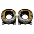 Wilwood Disc/Drum Parking Brake Bracket Kit 249-14806/07 - 12 Bolt Chevy, 2.75/2.81in Offset, 11.0in Staggered, Pair