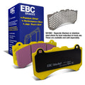 EBC Yellowstuff Front Brake Pad Set DP41983R - 2008-2011 Nissan GT-R R35 3.8 Twin Turbo with Cast Iron Rotors
