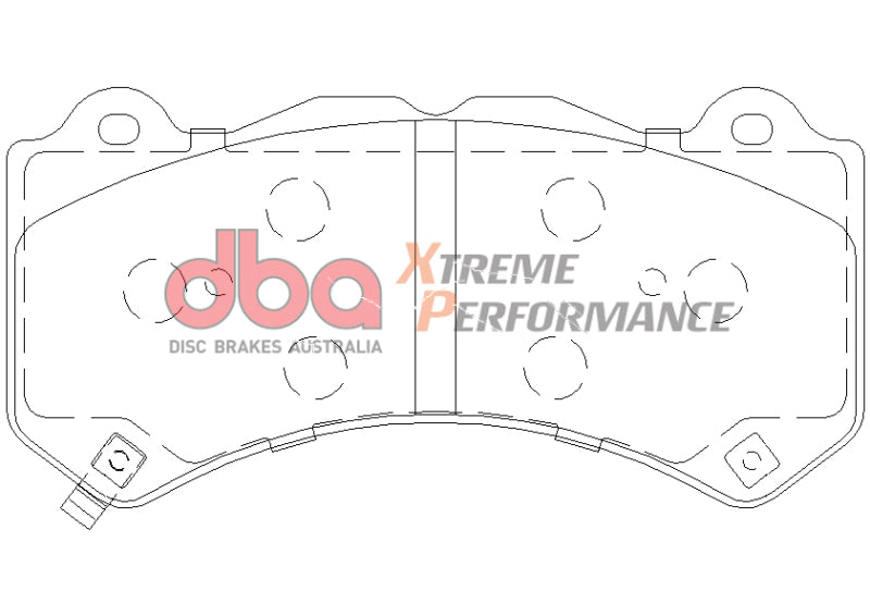 DBA XP Performance Front Brake Pads DB2375XP - 2007-2022 Nissan GT-R R35