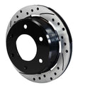 Wilwood 160-16622-BK SRP Drilled Rotor - 6 x 5.50 Bolt Pattern, Black