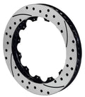 Wilwood 160-8955-BK GT60 SPC-37 Drilled Rotor, Right Hand - 16.00 x 1.38in, 12-Bolt on 10.75in, Black