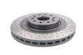DBA 4000 Series XD Cross Drilled Front Brake Rotor - 2017-2020 Honda Civic Type R
