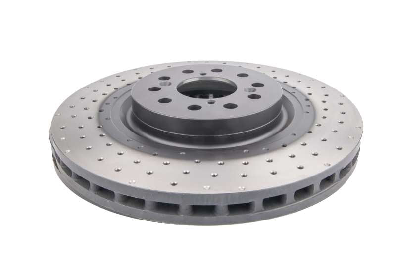 DBA 4000 Series XD Cross Drilled Front Brake Rotor - 2017-2020 Honda Civic Type R
