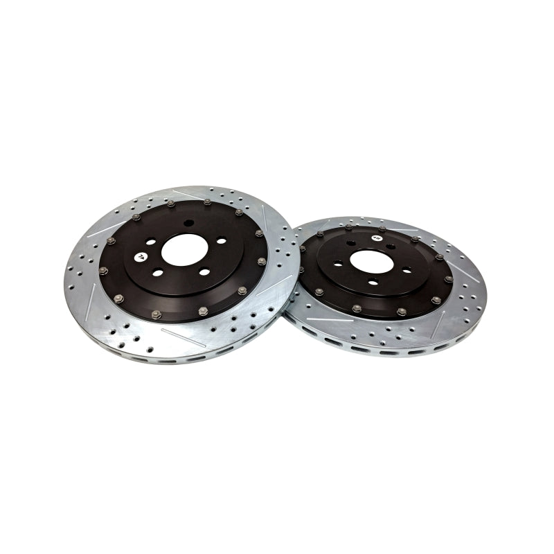 Baer EradiSpeed+1 Rear Oversize 2-Piece Rotors 2262019 - 2005-2014 Mustang, 2007-2012 GT500