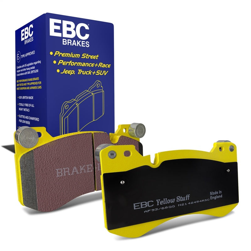 EBC DP42454R Yellowstuff Street and Track Front Brake Pad Set - 2021+ BMW M3 and M4 3.0L Twin-Turbo (G80/G82/G83)