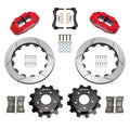 Wilwood 140-18274-R Superlite 4R Rear Big Brake Kit - 13.50in Slotted Rotors, Red Calipers - 1989-2002 Nissan Skyline
