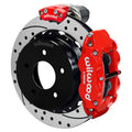 Wilwood Superlite Rear Electronic Parking Brake Big Brake Kit 12.88in SRP Rotor 3.25in Offset Red - 1988-1998 GM C1500