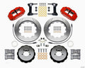 Wilwood 140-12875-R Front Big Brake Kit, Red Narrow Superlite 6R, 14.00x1.25in Rotors with Lines - 1999-2012 Subaru WRX