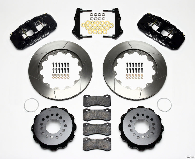 Wilwood AERO4 Rear Big Brake Kit 14.25in Rotor - 2006-2010 Dodge Magnum