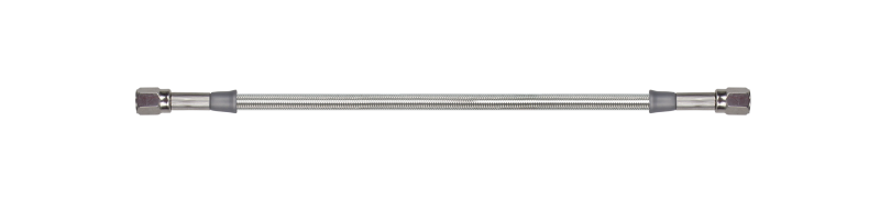 Goodridge 30330TC-CL 30 in Universal Brake Line Assembly - Stainless Fittings, Clear Hose