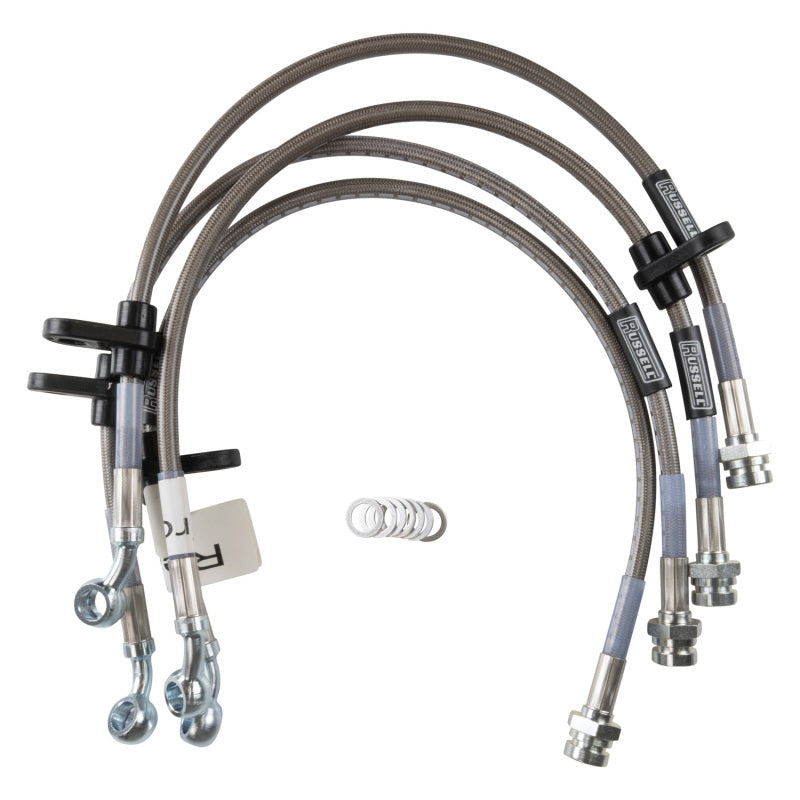 Russell Performance Stainless Steel Braided Brake Line Kit 684900 - 2003-2006 Acura TSX