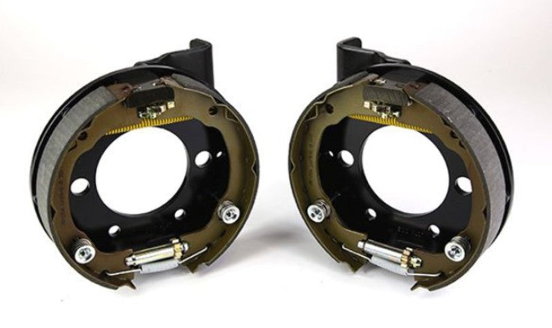 Wilwood 249-9780/81 Rear Disc/Drum Parking Brake Bracket Kit - 2005 Ford Mustang 8.8 in. Axle